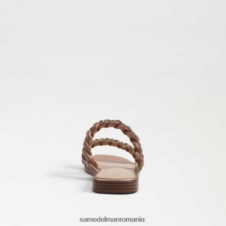 Sam Edelman încălţăminte aur roz femei sandală inette slide HN448Z694