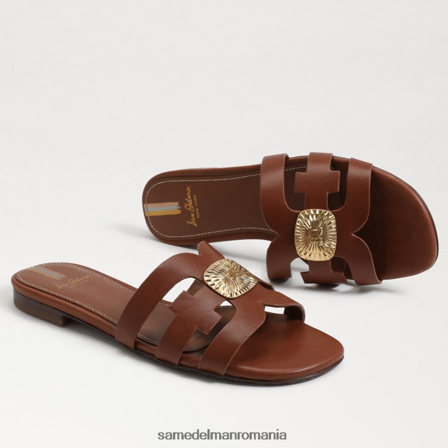 Sam Edelman încălţăminte bourbon întunecat femei sandală de alunecare radiantă bay HN448Z578