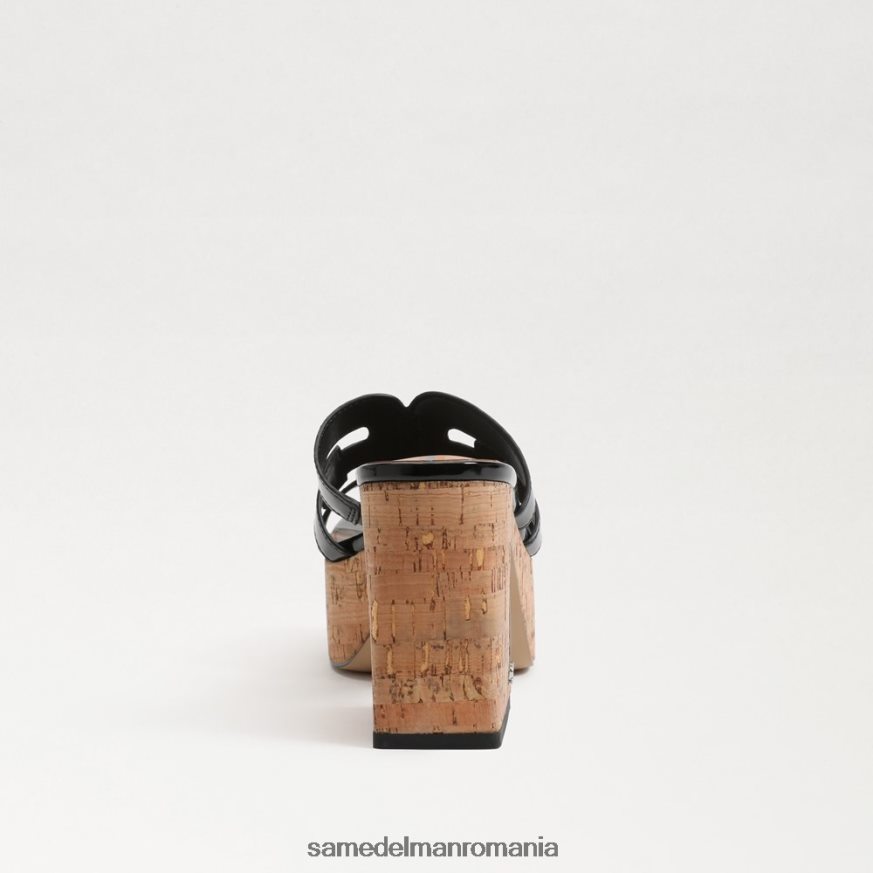 Sam Edelman încălţăminte brevet negru femei sandale cu platformă dev HN448Z548