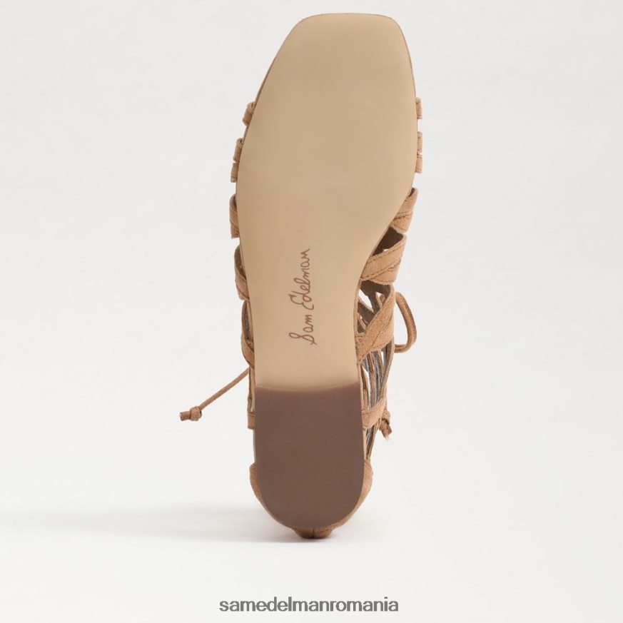 Sam Edelman încălţăminte cămilă femei lara gladiator sandal HN448Z608