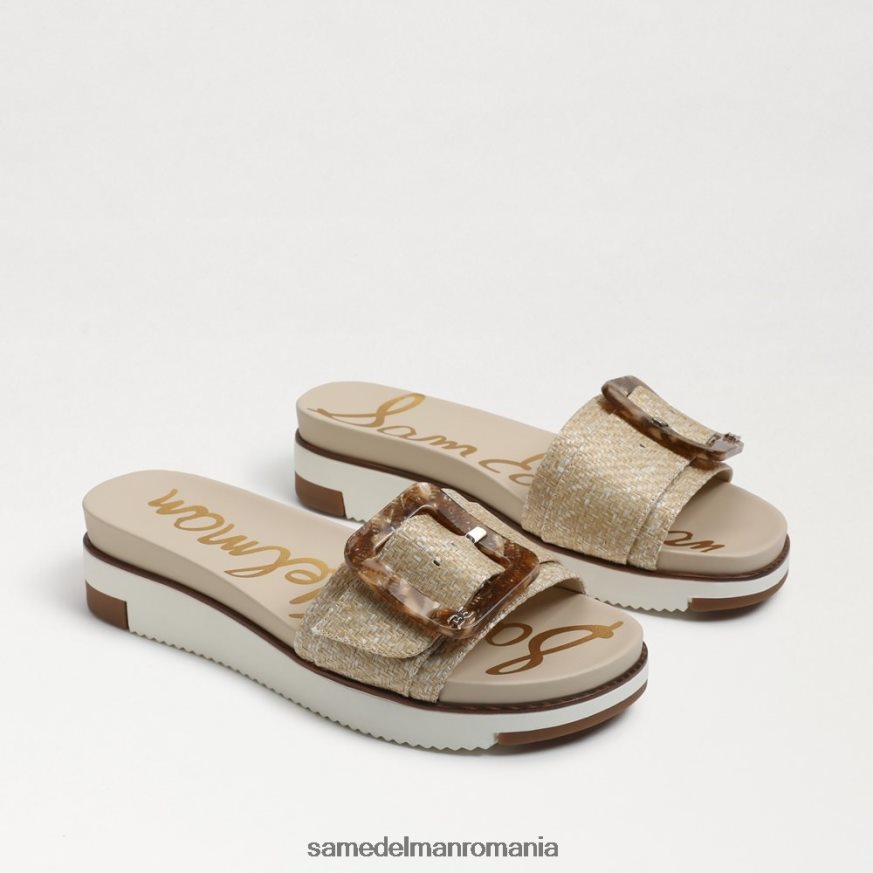 Sam Edelman încălţăminte coaja de ou tesuta femei sandală ariane slide HN448Z179