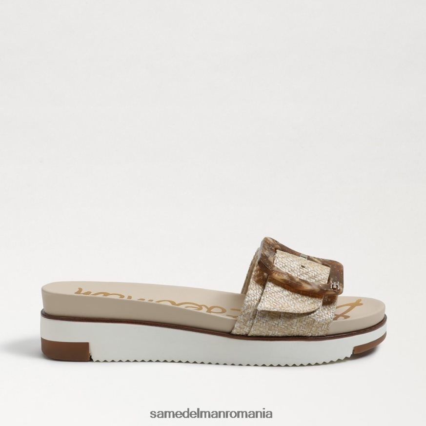 Sam Edelman încălţăminte coaja de ou tesuta femei sandală ariane slide HN448Z179