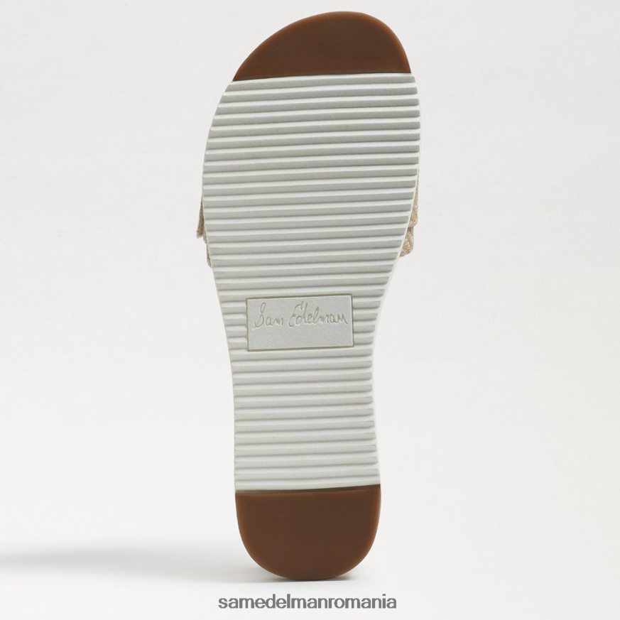 Sam Edelman încălţăminte coaja de ou tesuta femei sandală ariane slide HN448Z179