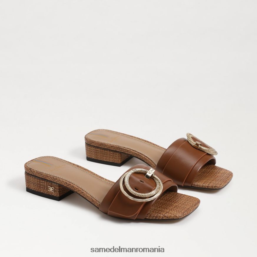 Sam Edelman încălţăminte coniac bogat femei sandale delfi slide HN448Z704