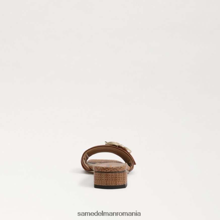 Sam Edelman încălţăminte coniac bogat femei sandale delfi slide HN448Z704