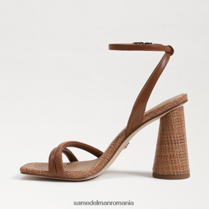 Sam Edelman încălţăminte coniac bogat femei sandale kia cu toc bloc HN448Z109