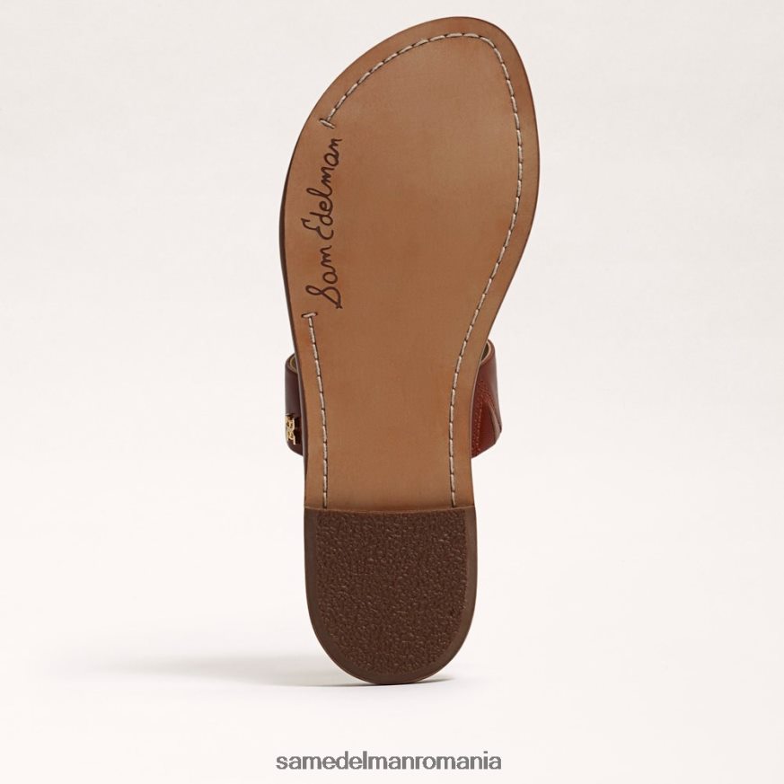 Sam Edelman încălţăminte coniac femei sandală gala slide HN448Z254