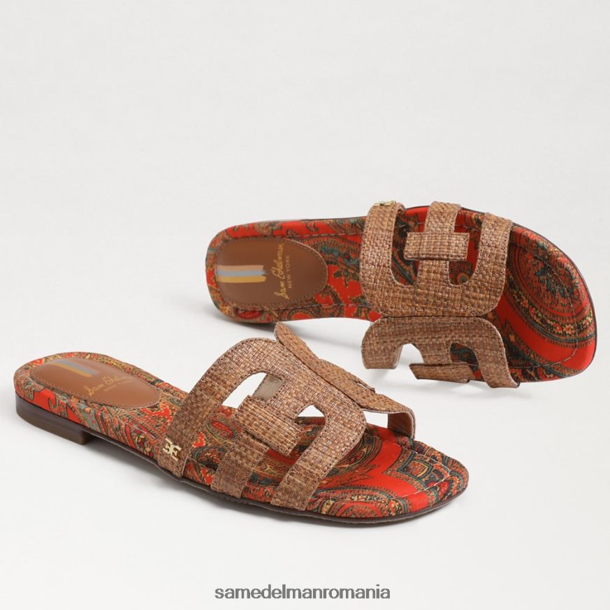 Sam Edelman încălţăminte cuoio femei sandală de tip bay slide HN448Z19