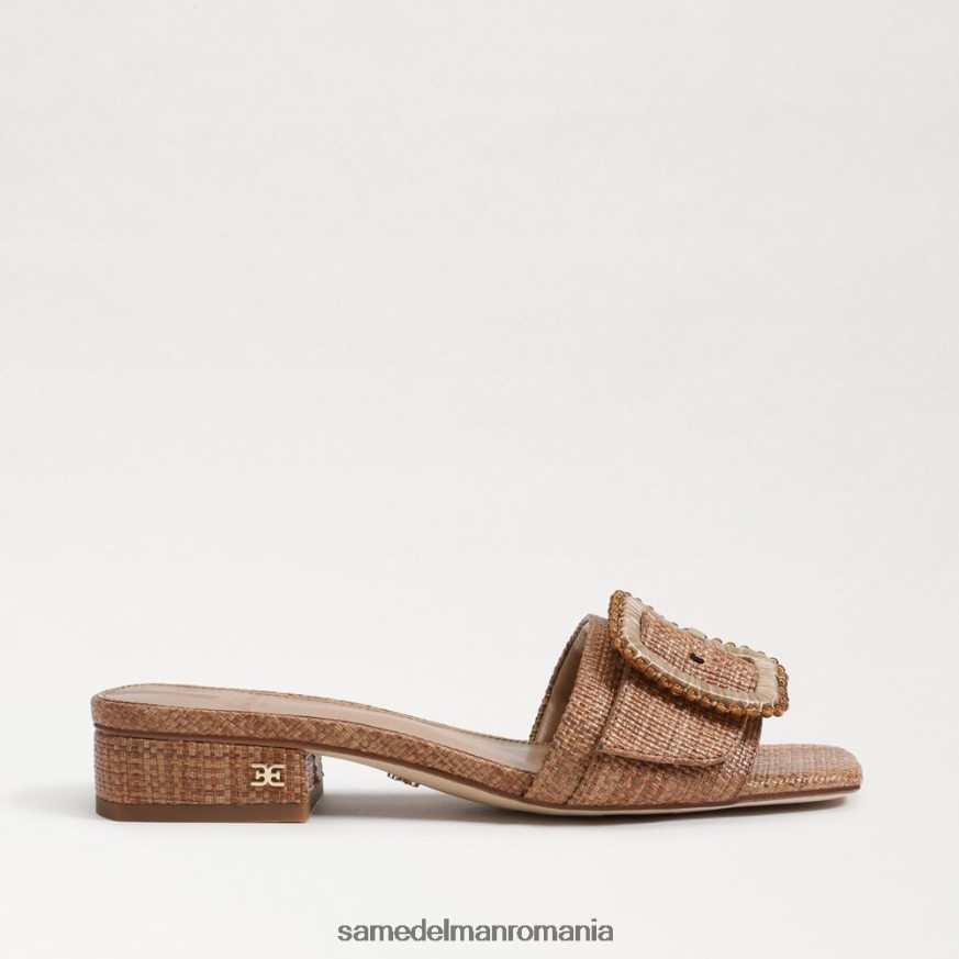 Sam Edelman încălţăminte cuoio femei sandală diacon cu margele HN448Z193