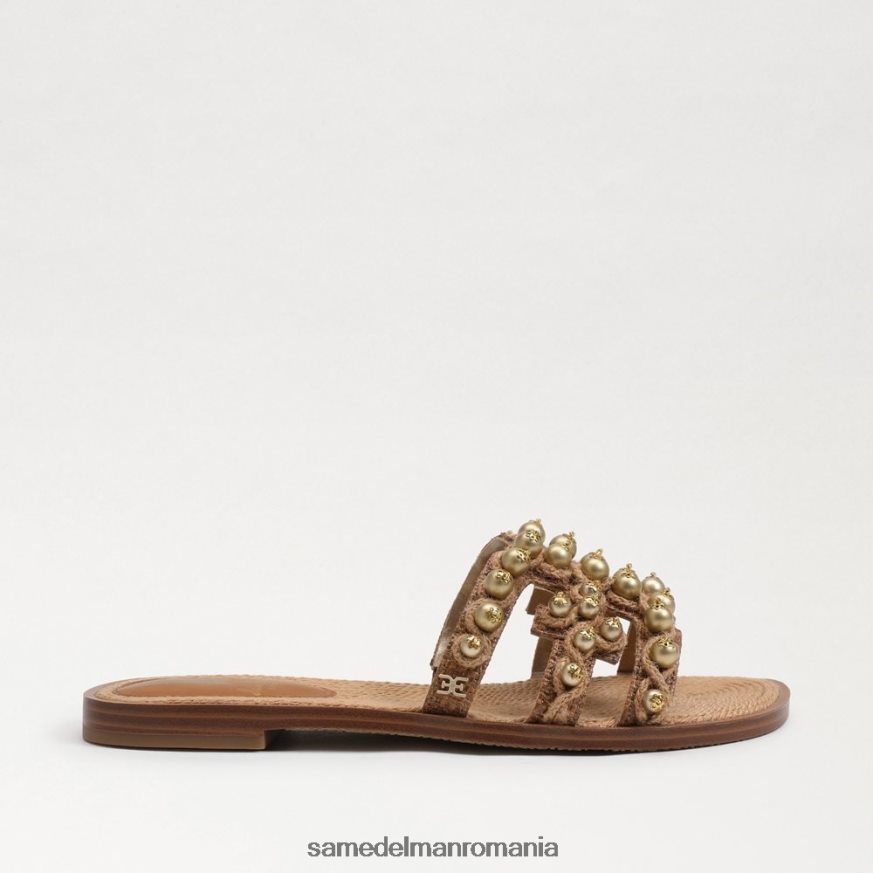 Sam Edelman încălţăminte cuoio femei sandale bay soleil slide HN448Z508