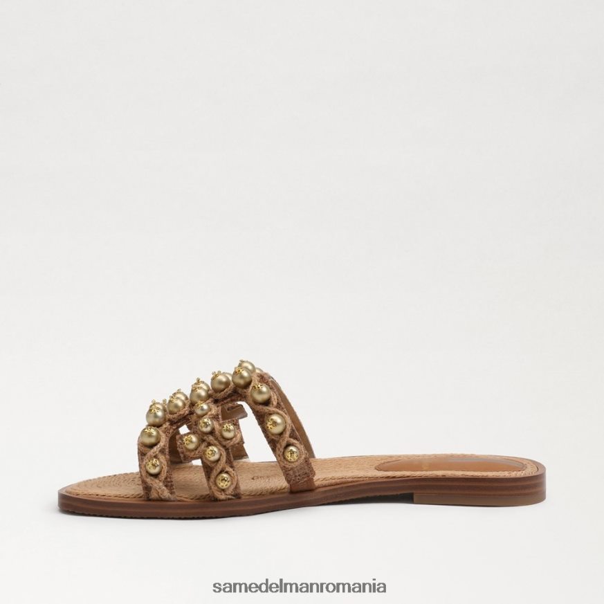 Sam Edelman încălţăminte cuoio femei sandale bay soleil slide HN448Z508