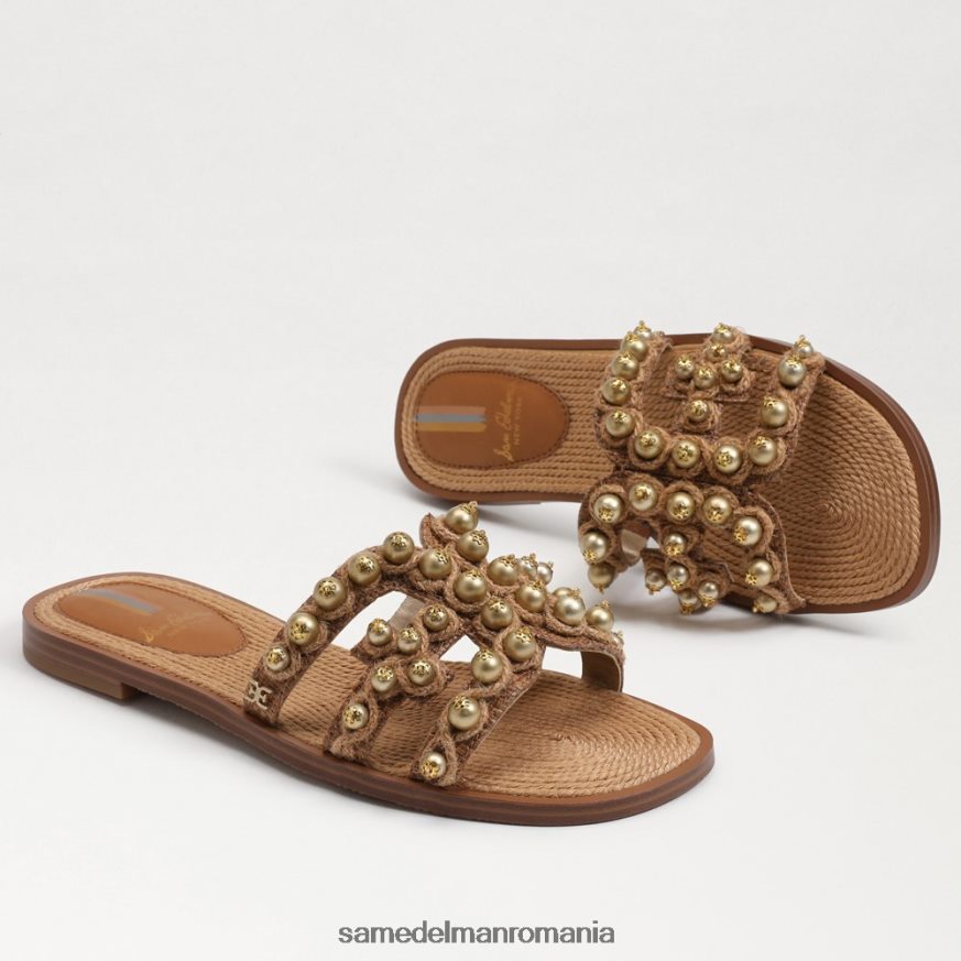 Sam Edelman încălţăminte cuoio femei sandale bay soleil slide HN448Z508