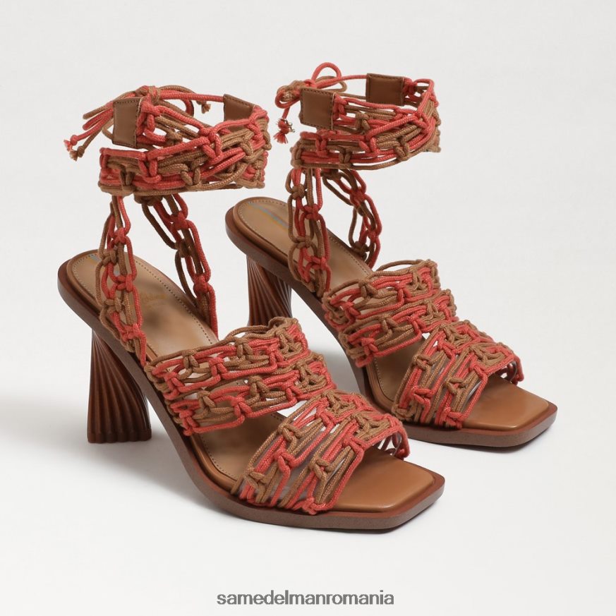 Sam Edelman încălţăminte cuoio/sori femei toc înfășurat glezna harleigh HN448Z862