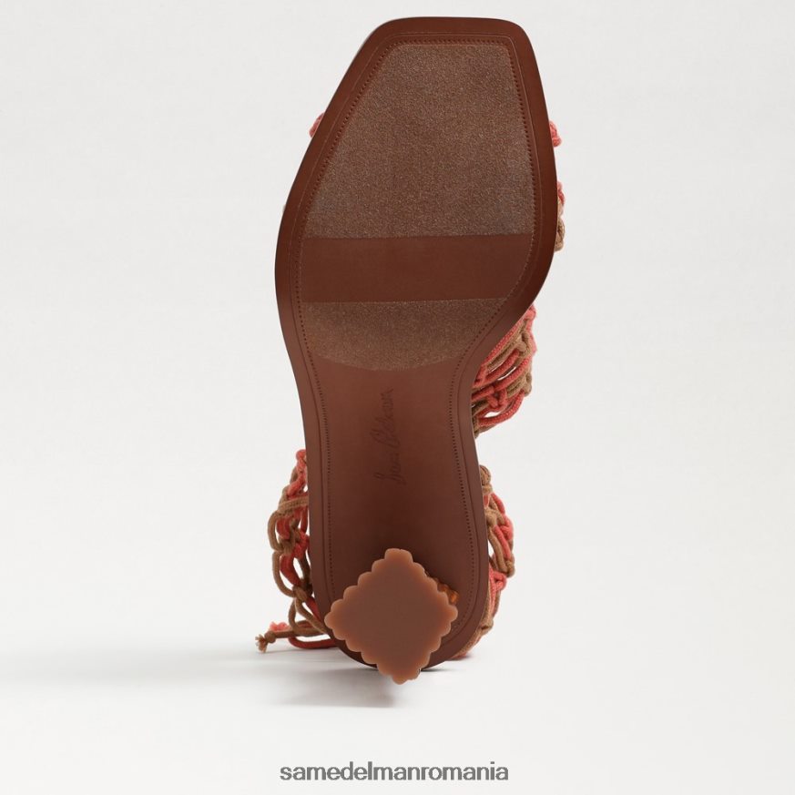 Sam Edelman încălţăminte cuoio/sori femei toc înfășurat glezna harleigh HN448Z862