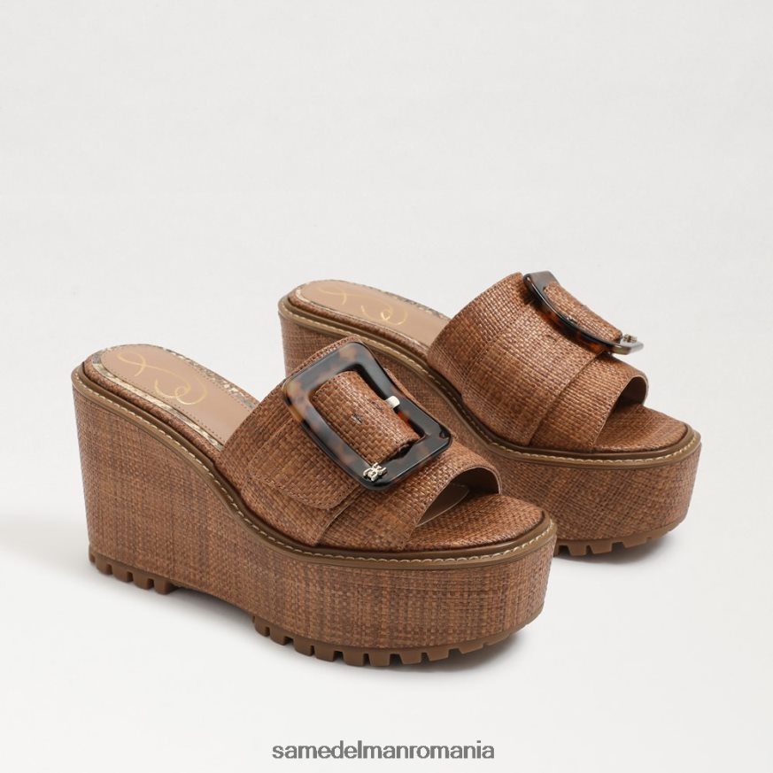 Sam Edelman încălţăminte cuoio weave femei sandale cu pană livi espadrile HN448Z340