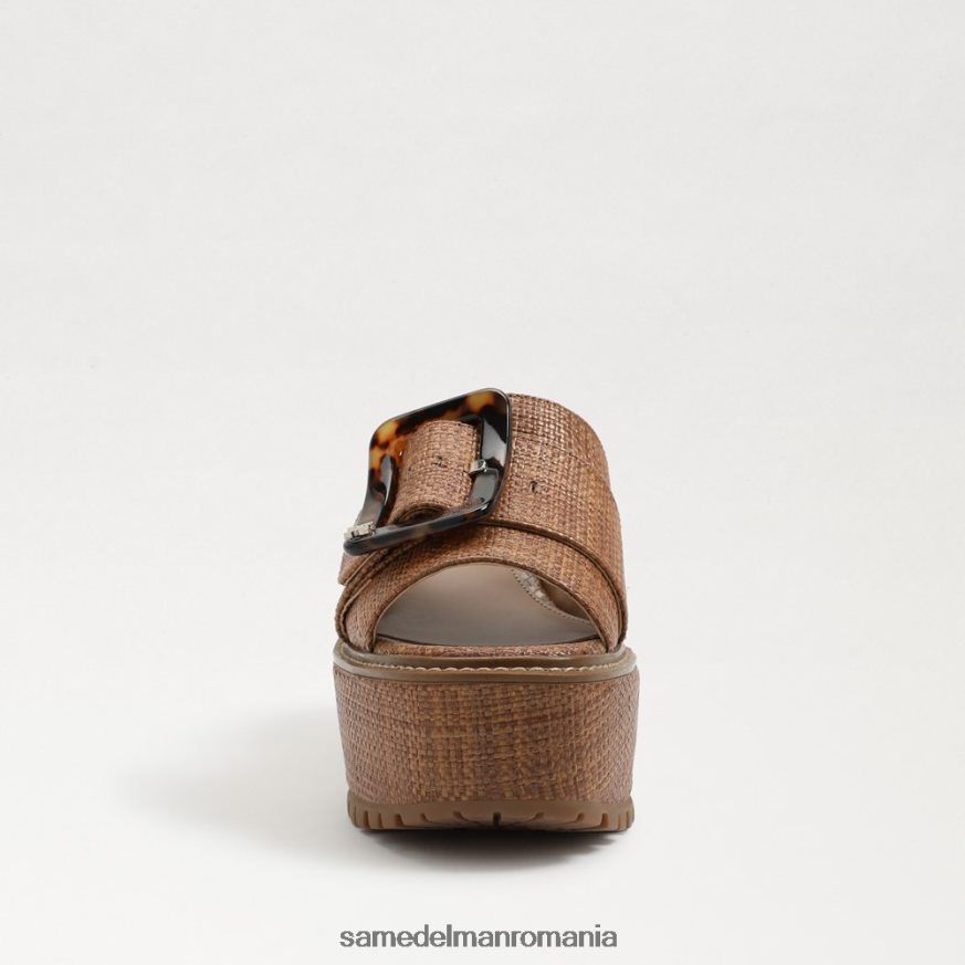 Sam Edelman încălţăminte cuoio weave femei sandale cu pană livi espadrile HN448Z340