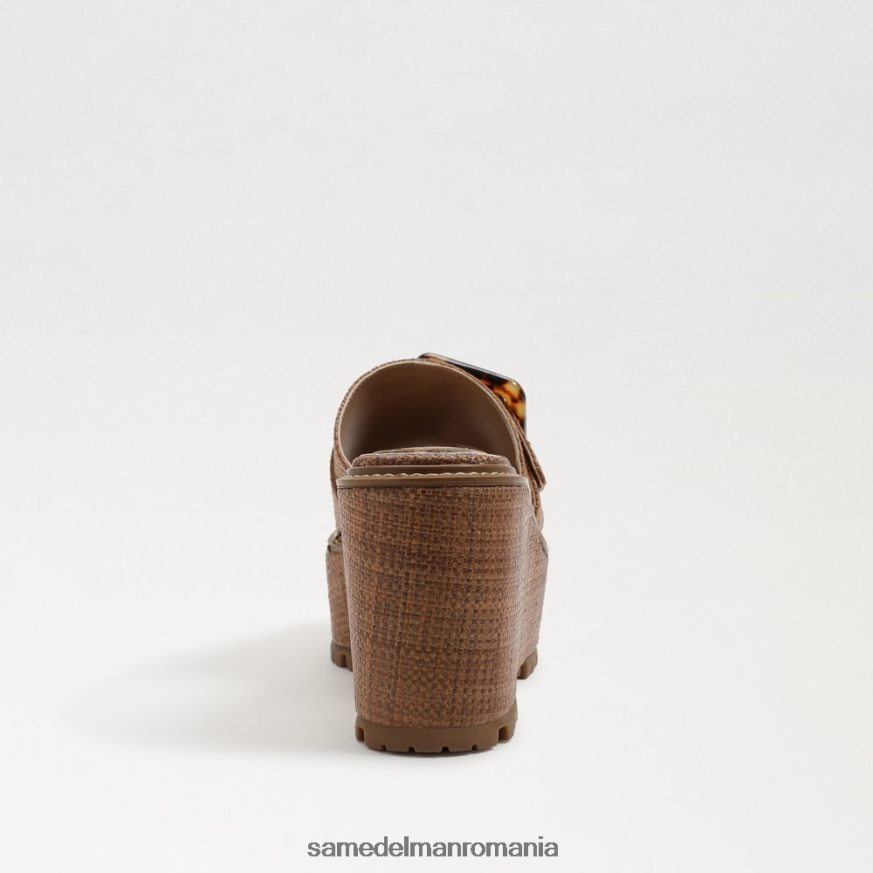 Sam Edelman încălţăminte cuoio weave femei sandale cu pană livi espadrile HN448Z340