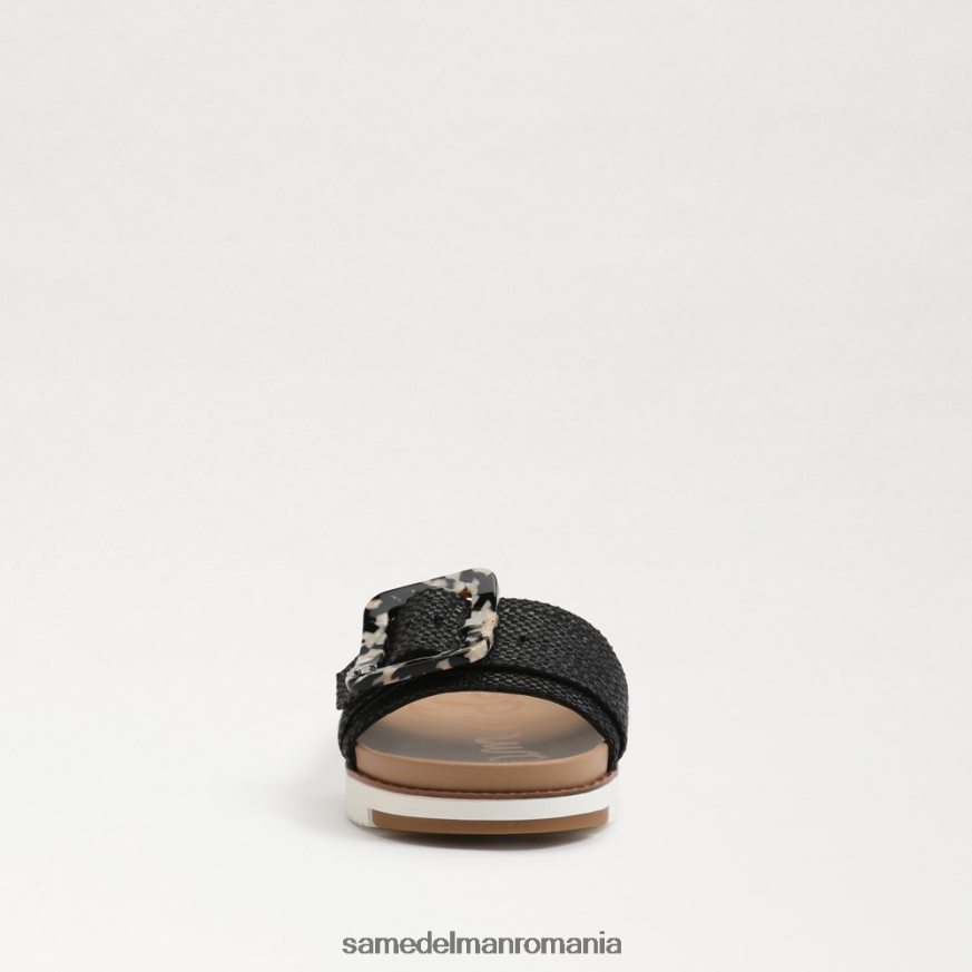 Sam Edelman încălţăminte țesătură neagră femei sandală ariane slide HN448Z184