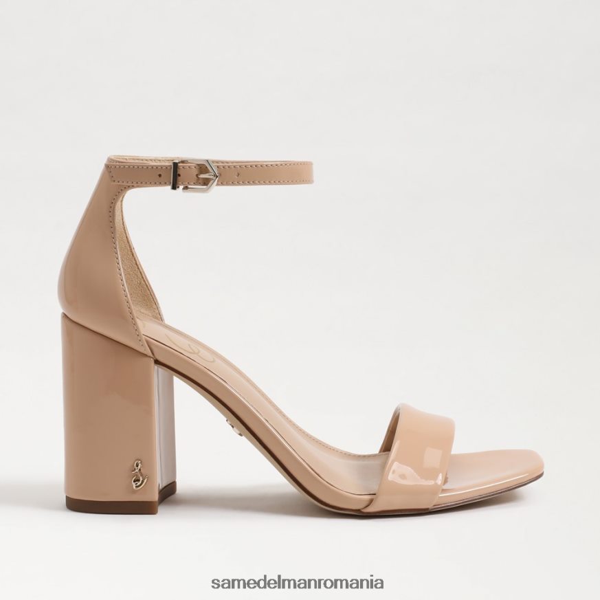 Sam Edelman încălţăminte fard bej femei sandale daniella cu toc bloc HN448Z306