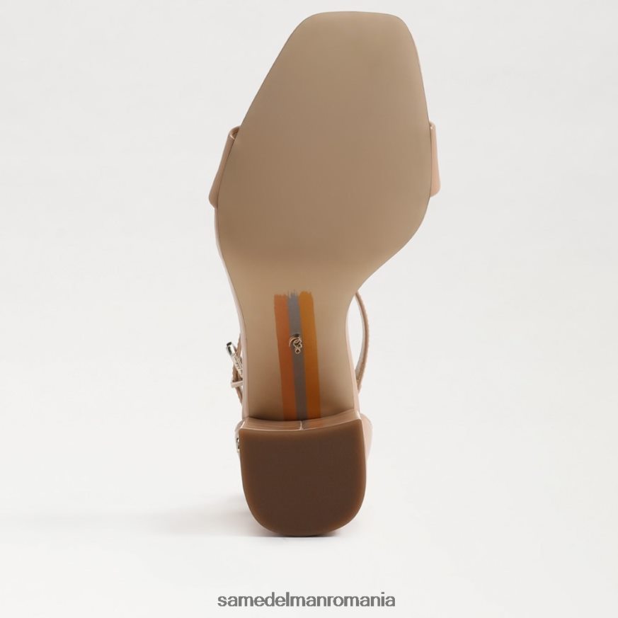 Sam Edelman încălţăminte fard bej femei sandale daniella cu toc bloc HN448Z306