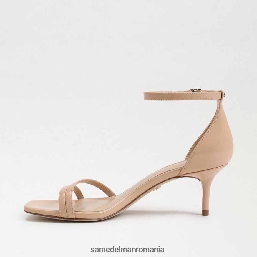 Sam Edelman încălţăminte fard de obraz bej femei sandale cu toc pisicuță bujor HN448Z502