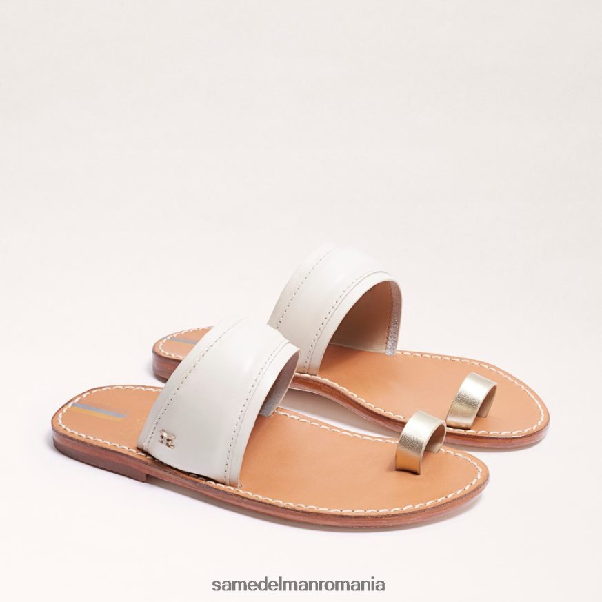 Sam Edelman încălţăminte fildeș modern femei sandală cu inel margit HN448Z259