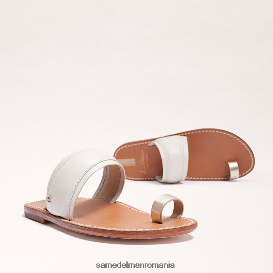 Sam Edelman încălţăminte fildeș modern femei sandală cu inel margit HN448Z259