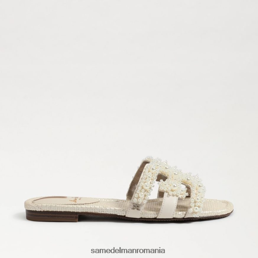 Sam Edelman încălţăminte fildeș modern femei sandale bay perla slide HN448Z498
