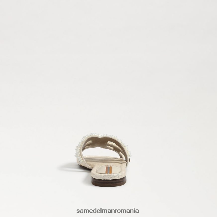 Sam Edelman încălţăminte fildeș modern femei sandale bay perla slide HN448Z498