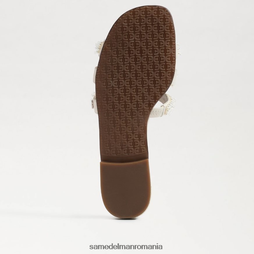 Sam Edelman încălţăminte fildeș modern femei sandale bay perla slide HN448Z498