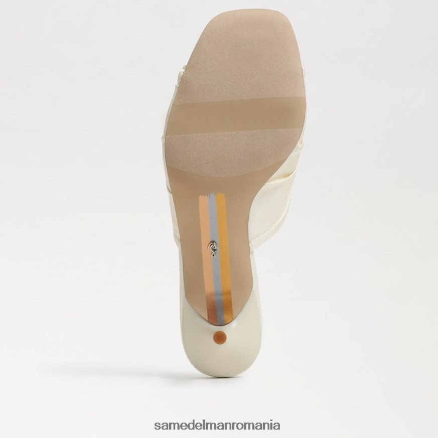 Sam Edelman încălţăminte fildeș perlat femei pia toc cu bretele HN448Z598