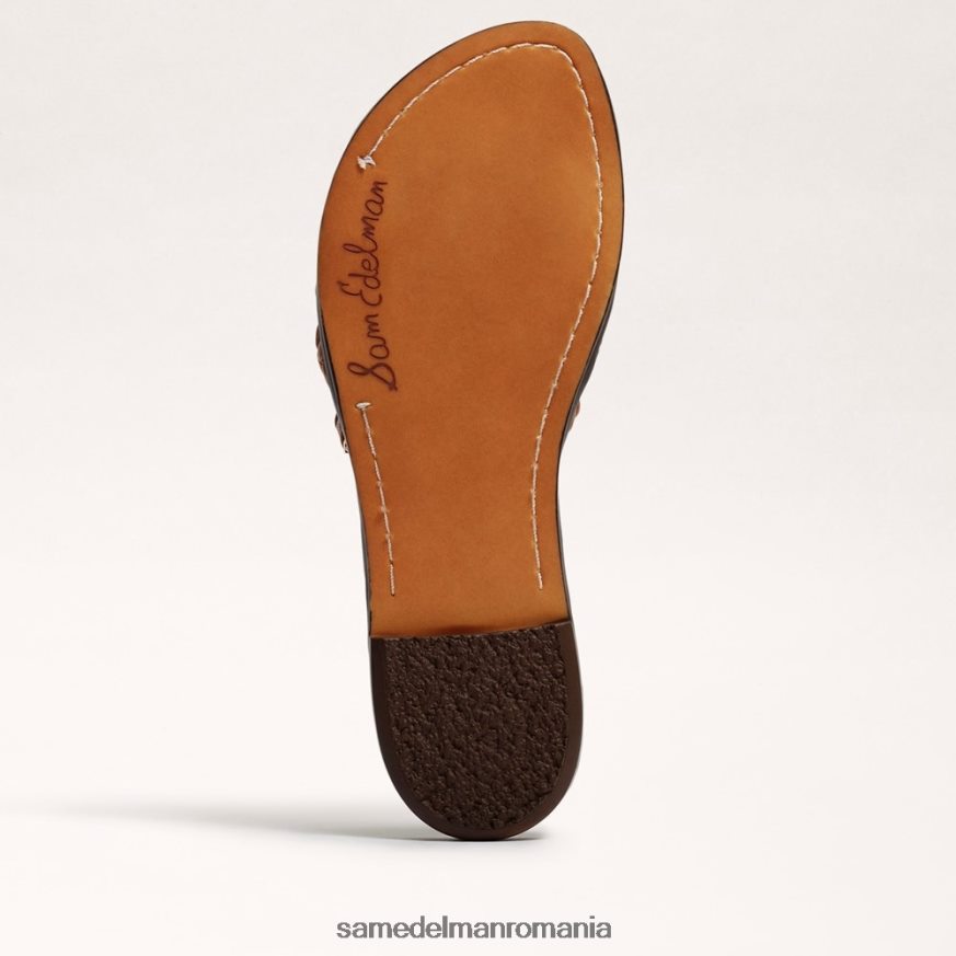 Sam Edelman încălţăminte foita de aur/argint moale/trandafir femei sandală glisante țesute griffin HN448Z637
