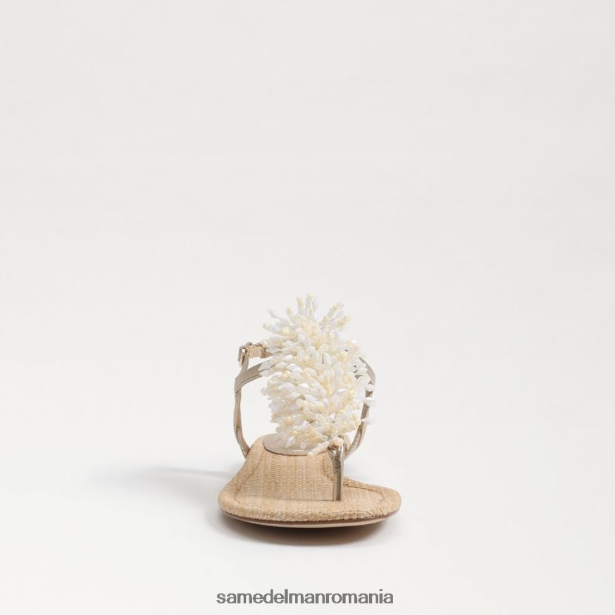 Sam Edelman încălţăminte frunza de aur femei brinda sandale tanga HN448Z727