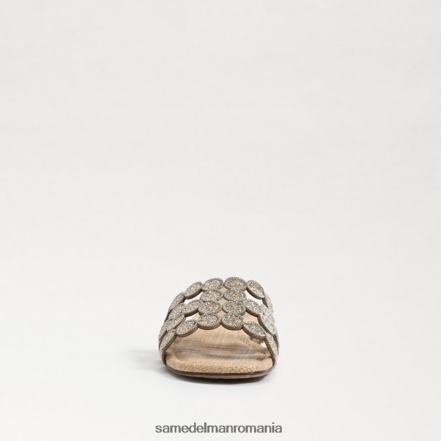 Sam Edelman încălţăminte frunza de aur femei sandale bay marche slide HN448Z607