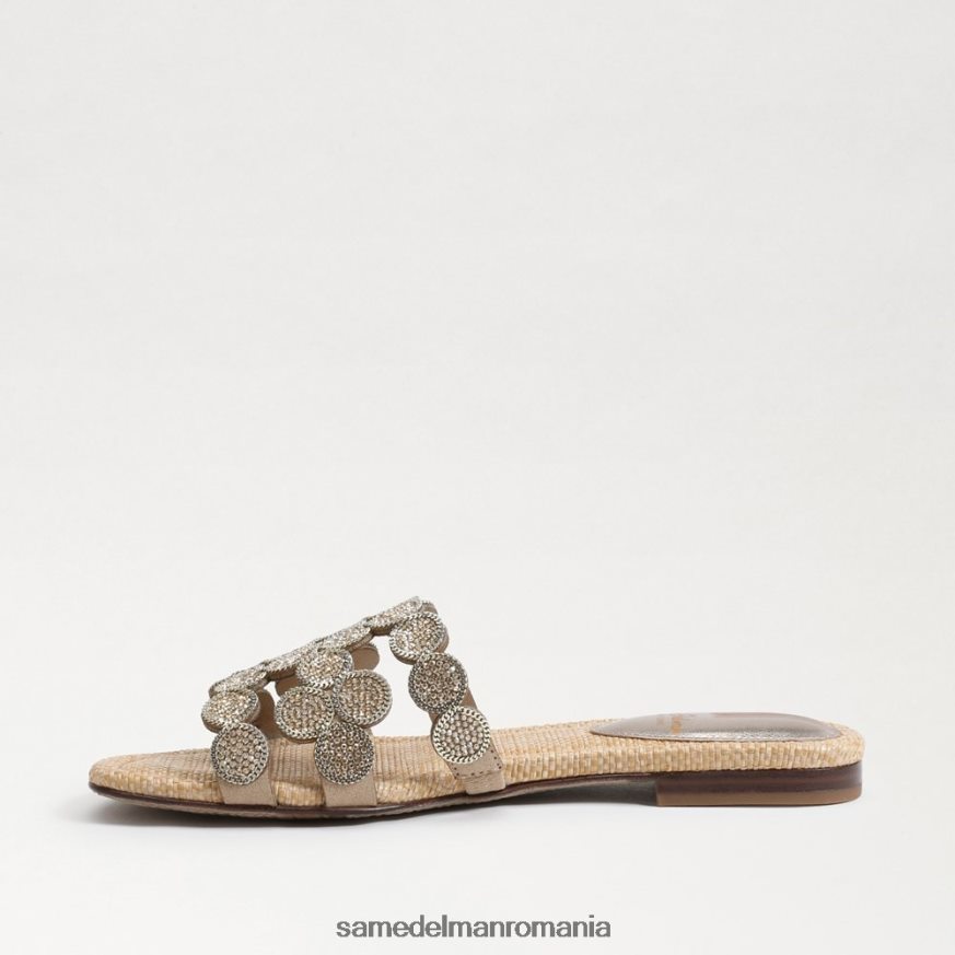 Sam Edelman încălţăminte frunza de aur femei sandale bay marche slide HN448Z607