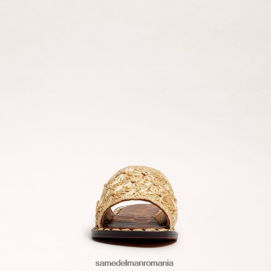 Sam Edelman încălţăminte frunza de aur femei sandale rafie giovanna HN448Z71