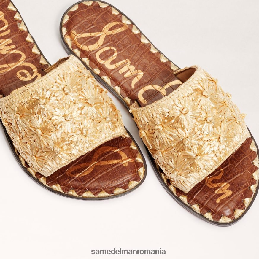 Sam Edelman încălţăminte frunza de aur femei sandale rafie giovanna HN448Z71