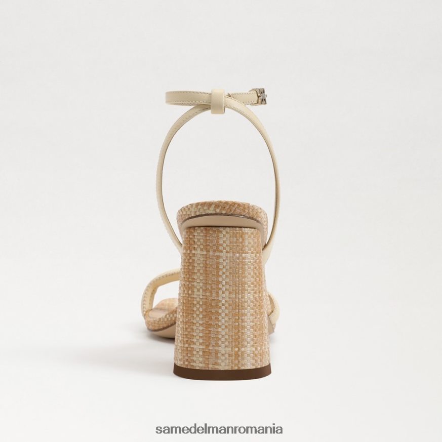 Sam Edelman încălţăminte grâu albit femei sandale kia cu toc bloc HN448Z108