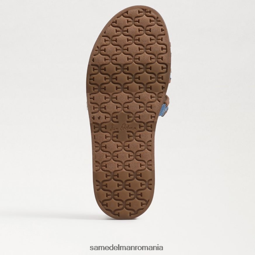 Sam Edelman încălţăminte indigo spălat femei sandale multi slide netie HN448Z425