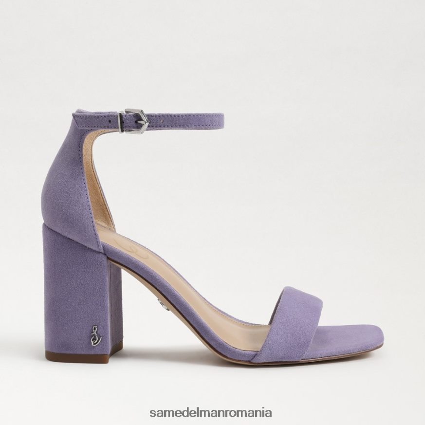 Sam Edelman încălţăminte iris violet femei sandale daniella cu toc bloc HN448Z307