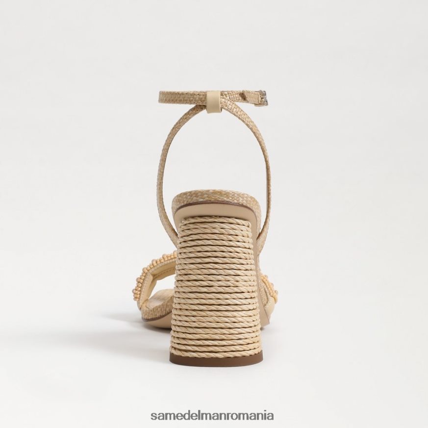 Sam Edelman încălţăminte lemn de fag albit femei sandale cu toc bloc cu margele kia HN448Z491