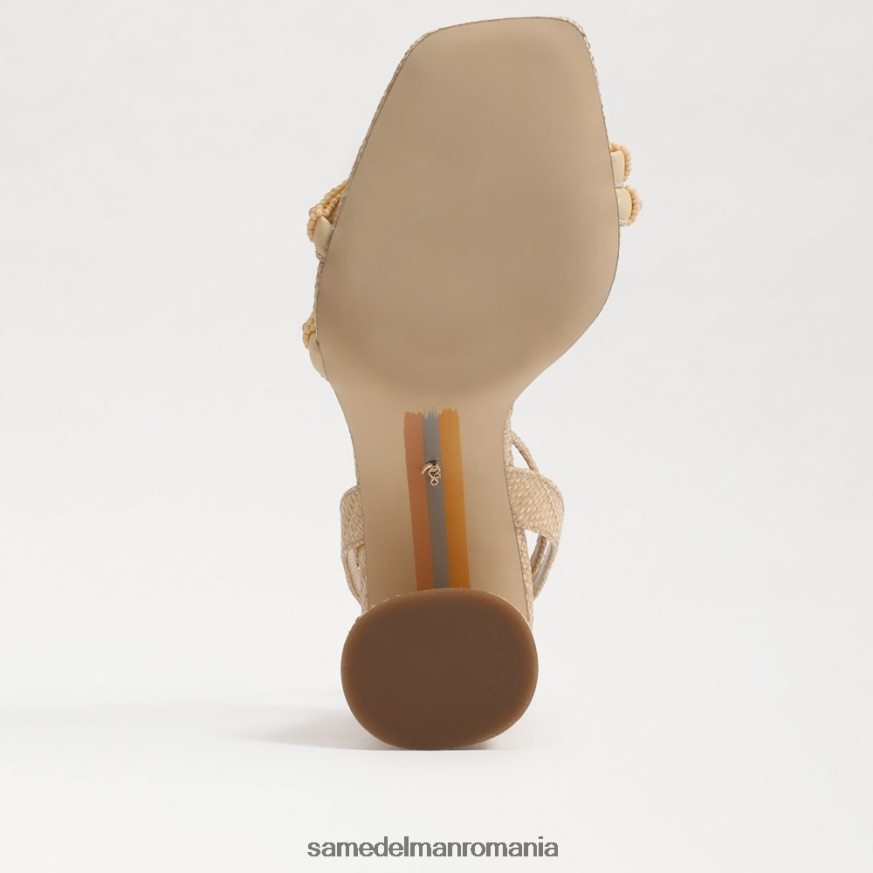 Sam Edelman încălţăminte lemn de fag albit femei sandale cu toc bloc cu margele kia HN448Z491