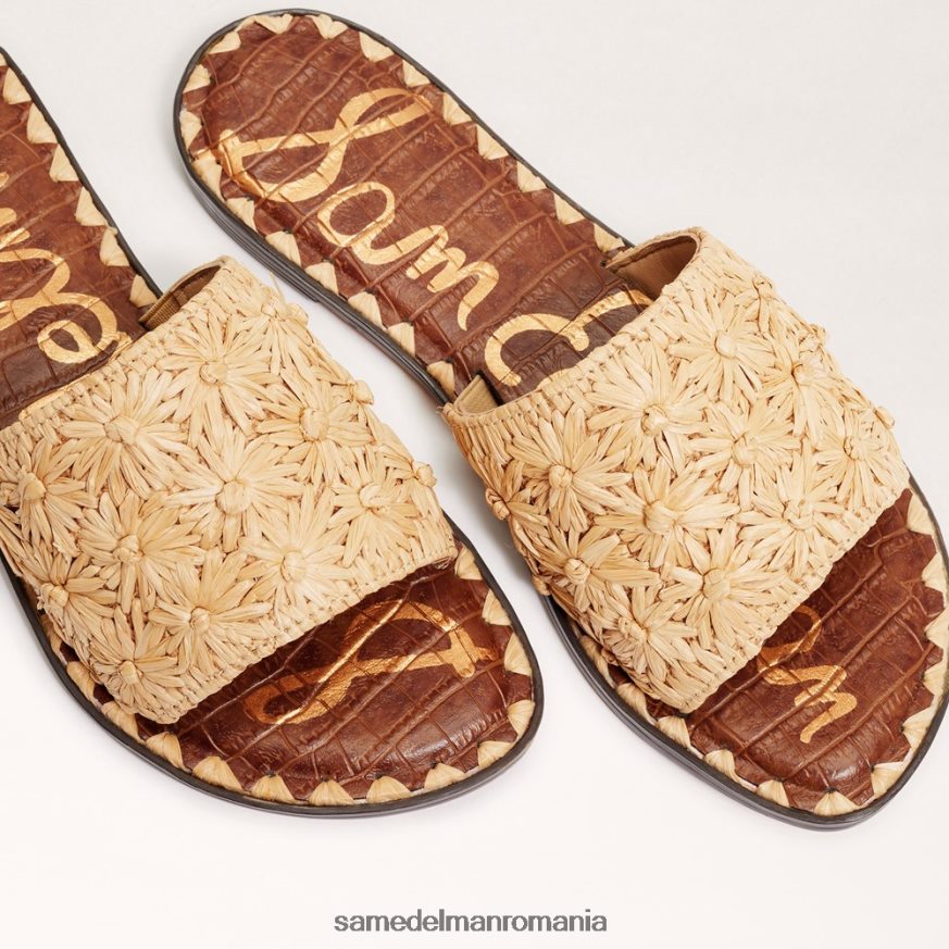 Sam Edelman încălţăminte lemn de plajă femei sandale rafie giovanna HN448Z69