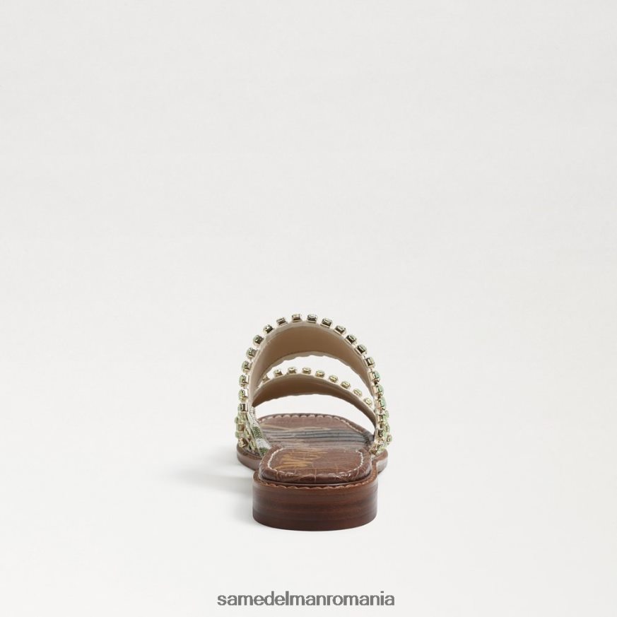 Sam Edelman încălţăminte lenjerie de ferigă/zebră naturală femei sandală hopie slide HN448Z821