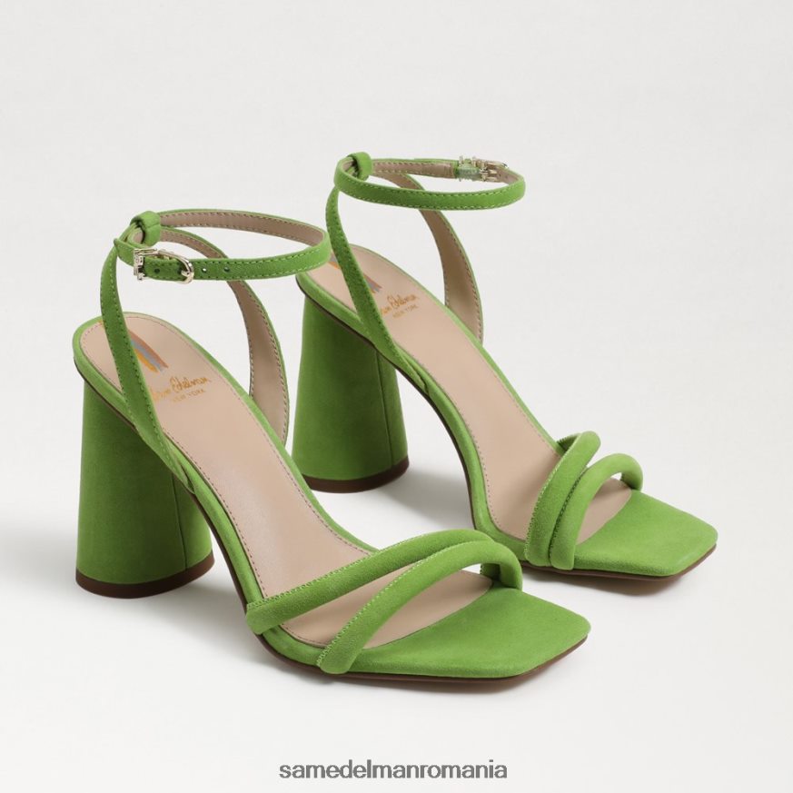 Sam Edelman încălţăminte măr verde femei sandale kia cu toc bloc HN448Z121