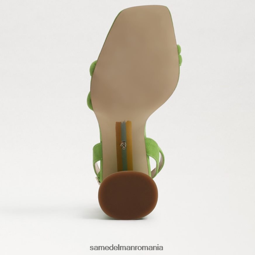 Sam Edelman încălţăminte măr verde femei sandale kia cu toc bloc HN448Z121
