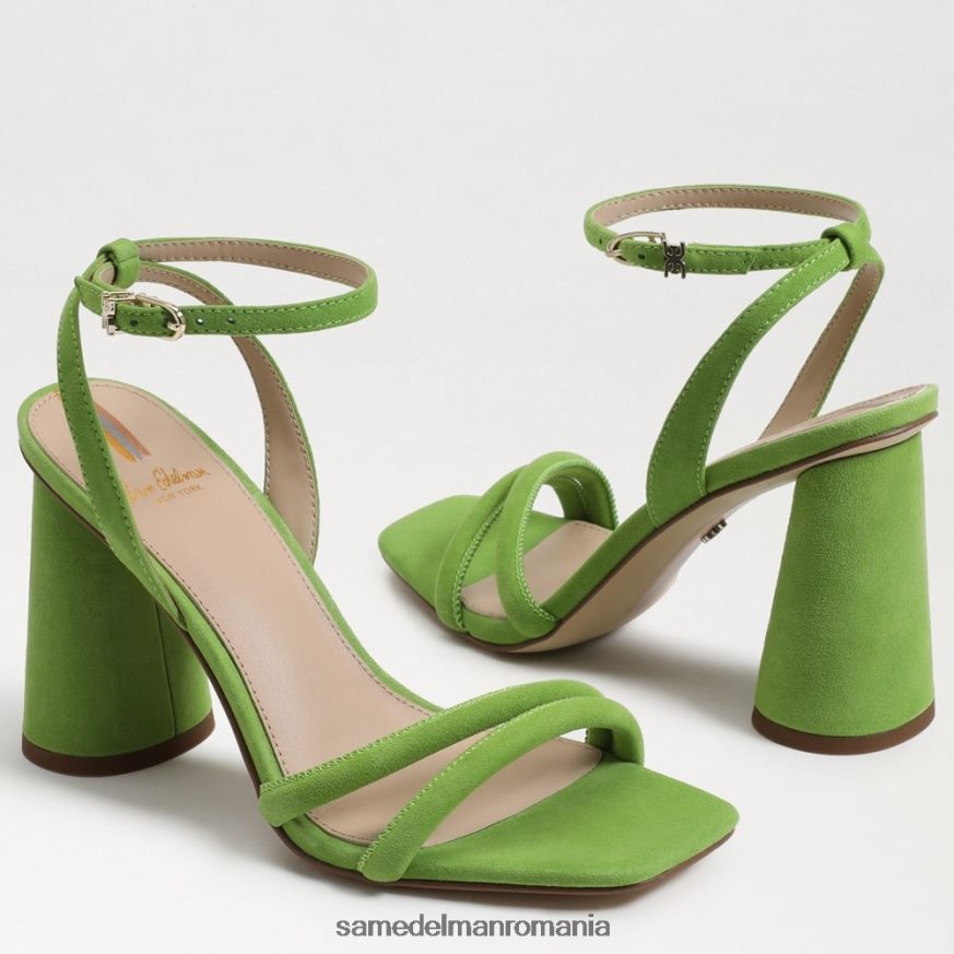 Sam Edelman încălţăminte măr verde femei sandale kia cu toc bloc HN448Z121