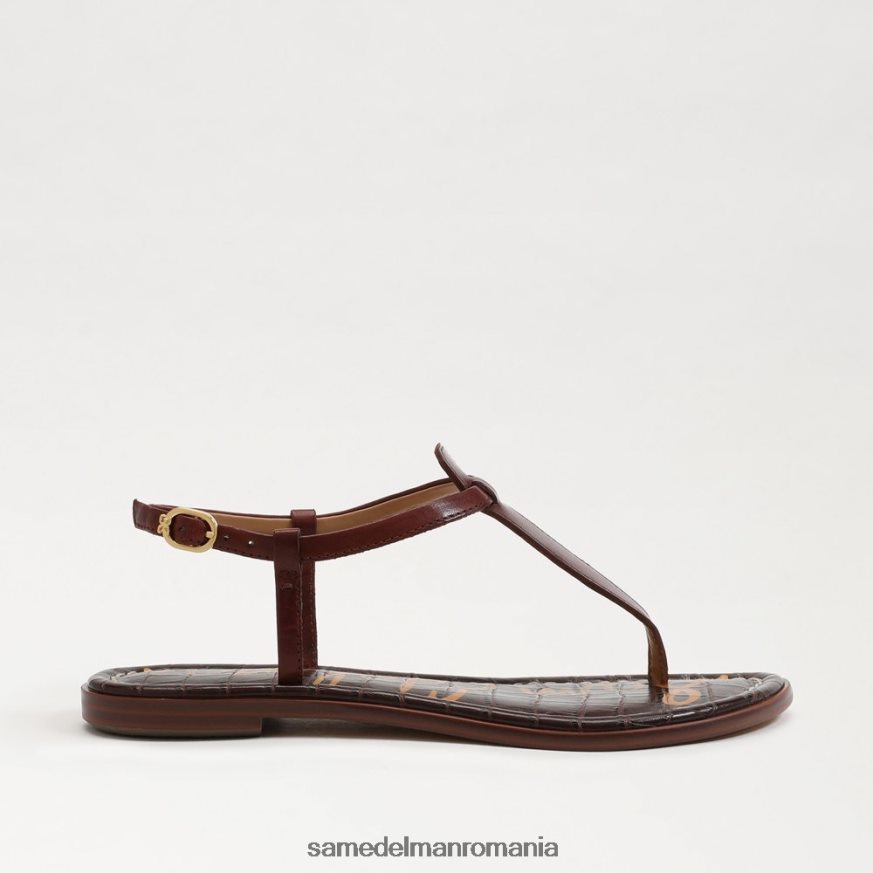 Sam Edelman încălţăminte maro arțar femei sandale gigi tanga HN448Z228