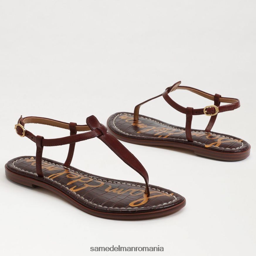Sam Edelman încălţăminte maro arțar femei sandale gigi tanga HN448Z228