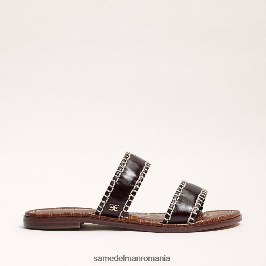 Sam Edelman încălţăminte maro inchis femei sandală ginna slide HN448Z263